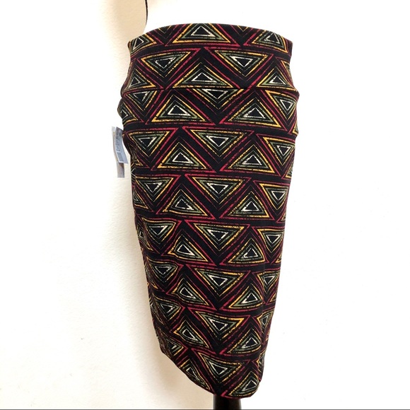 Lularoe Cassie pencil skirt Aztec Sz medium - Picture 3 of 7
